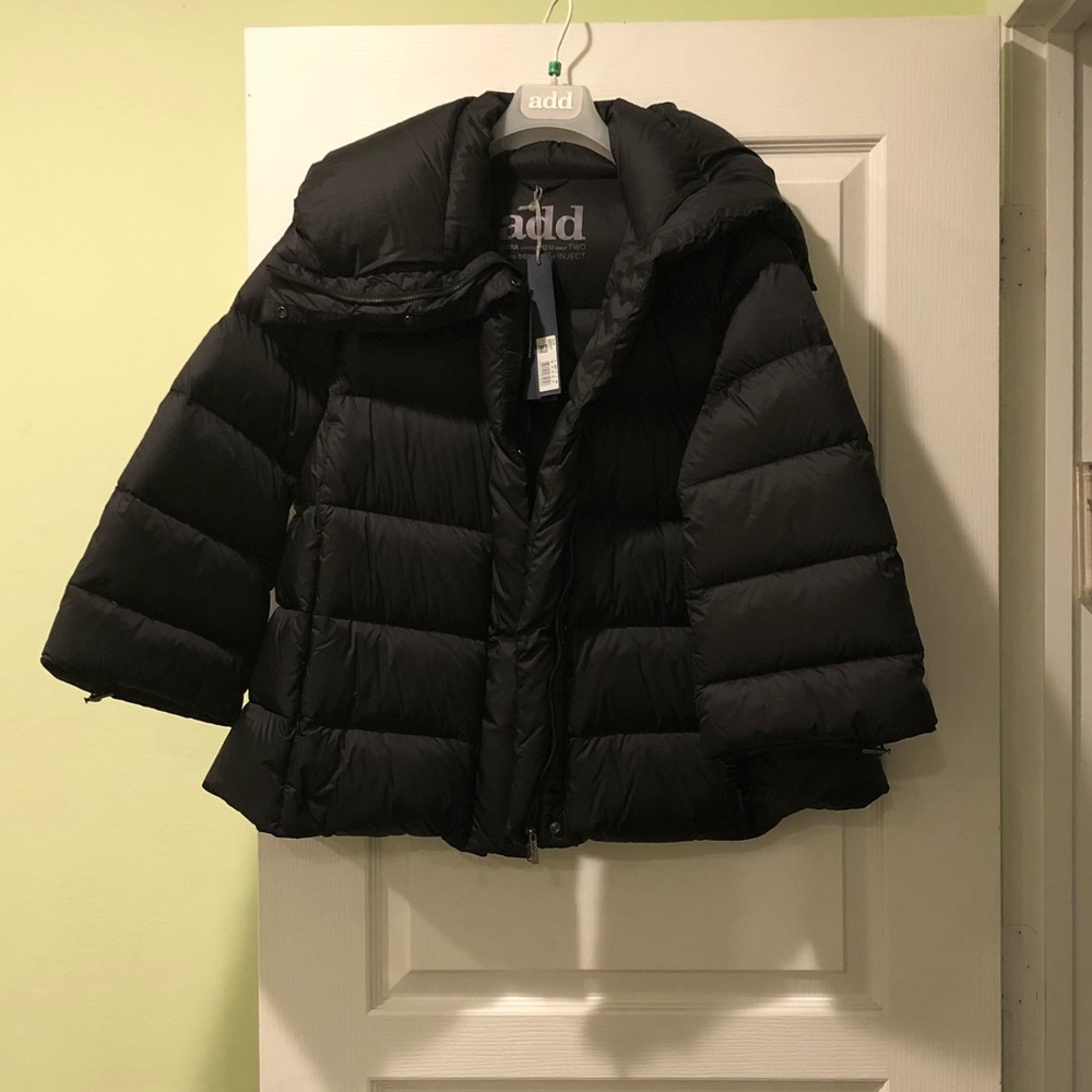 ADD Down Coat: Brand New, Modern & Lightweight!